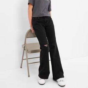 Teen Low Rise Flare Jeans with Washwell. TEEN SIZE 20